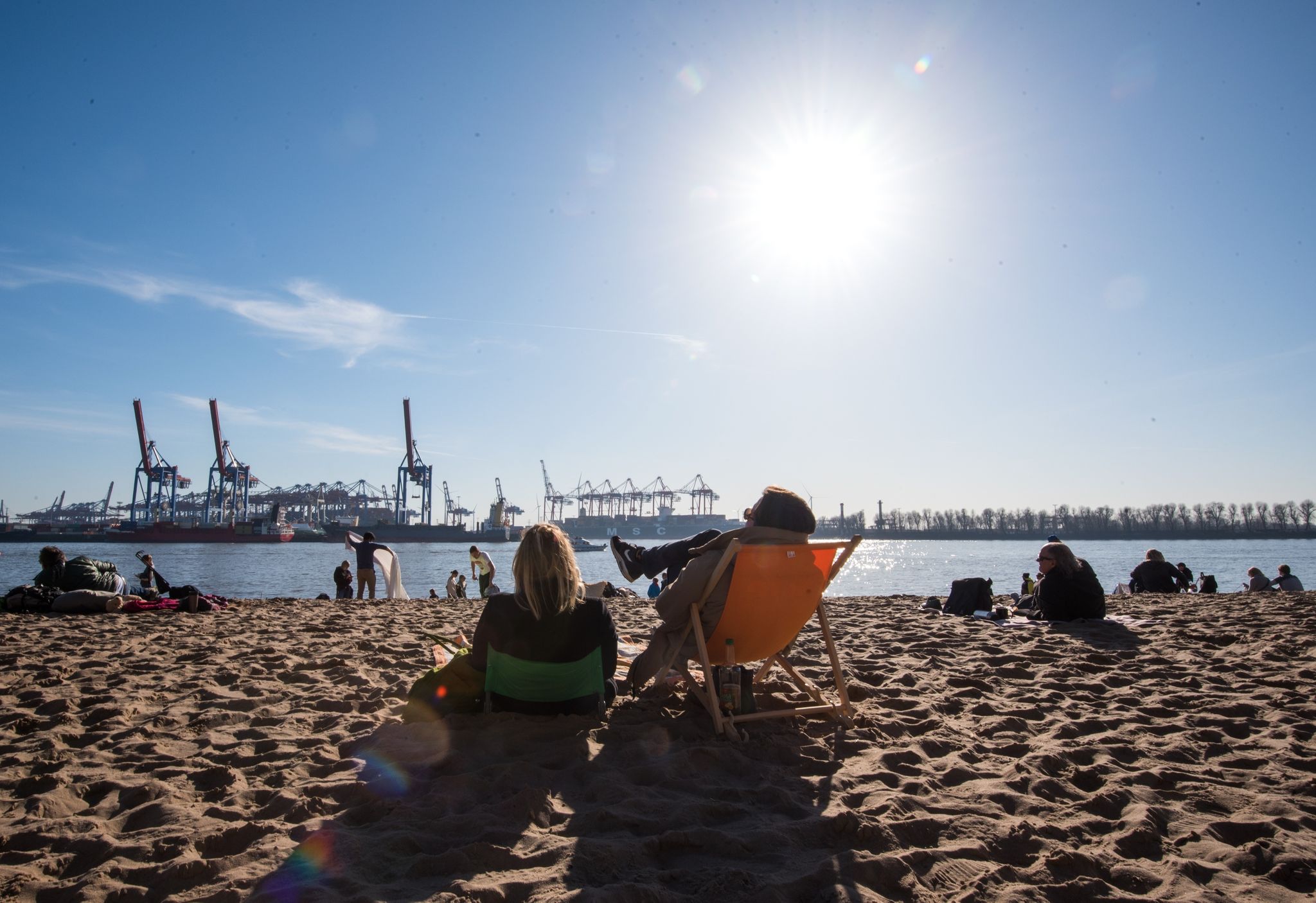 Auch im Februar sind Sonnenbrände möglich