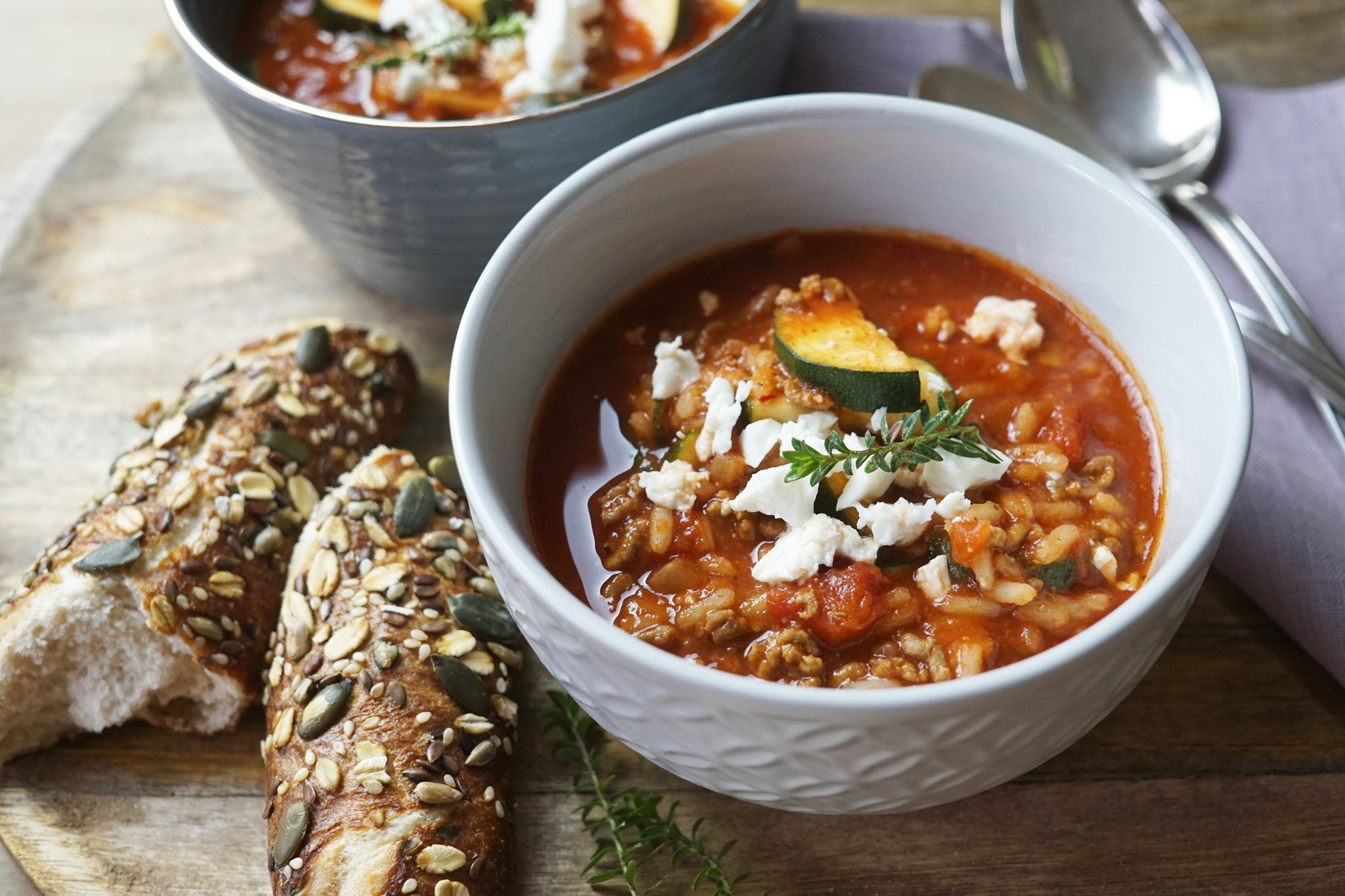 Rezept für Zucchini-Hackfleisch-Topf