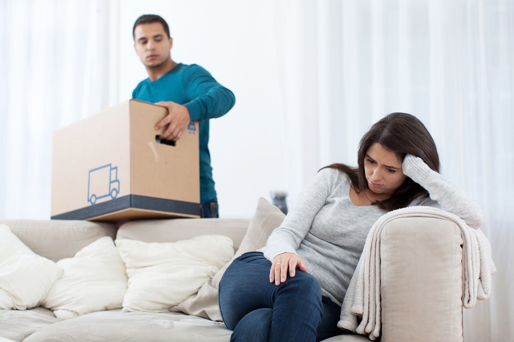 Wie schaffen Paare die Wohnungsauflösung?