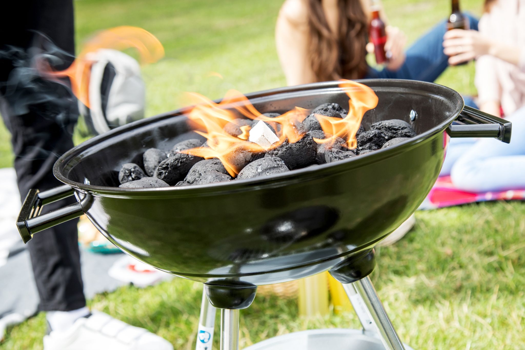 Grillunfälle: Große Brandwunden nicht kühlen