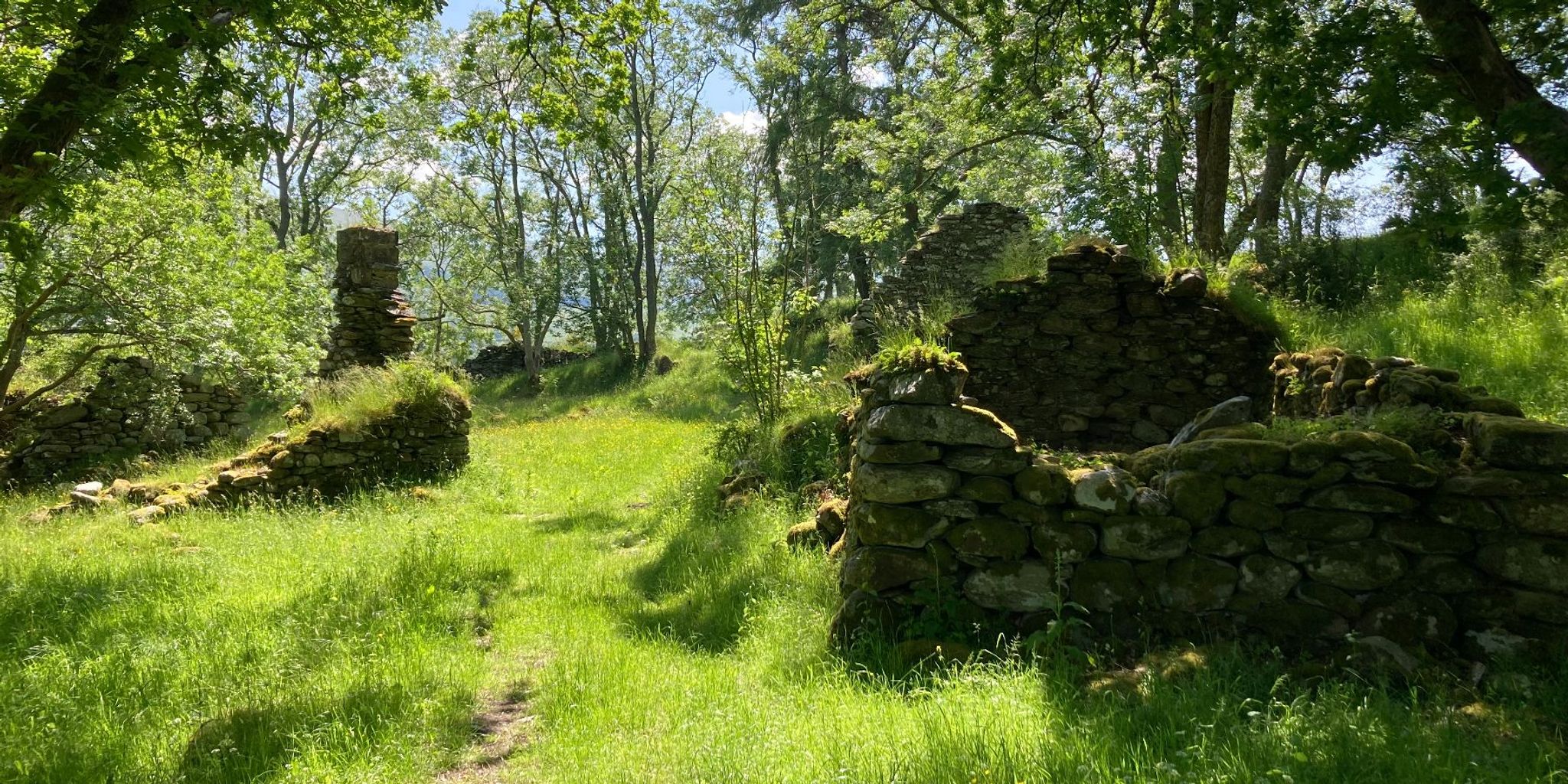 Verlassenes schottisches Dorf steht zum Verkauf