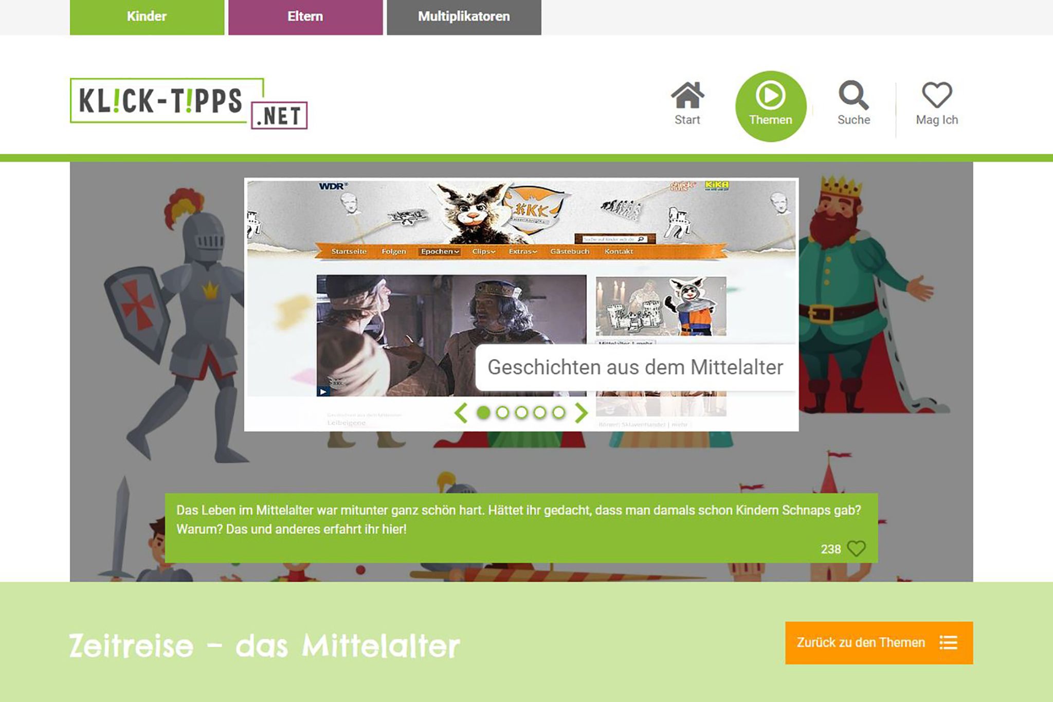 Wie wär’s mit Zeitreisen ins Mittelalter?