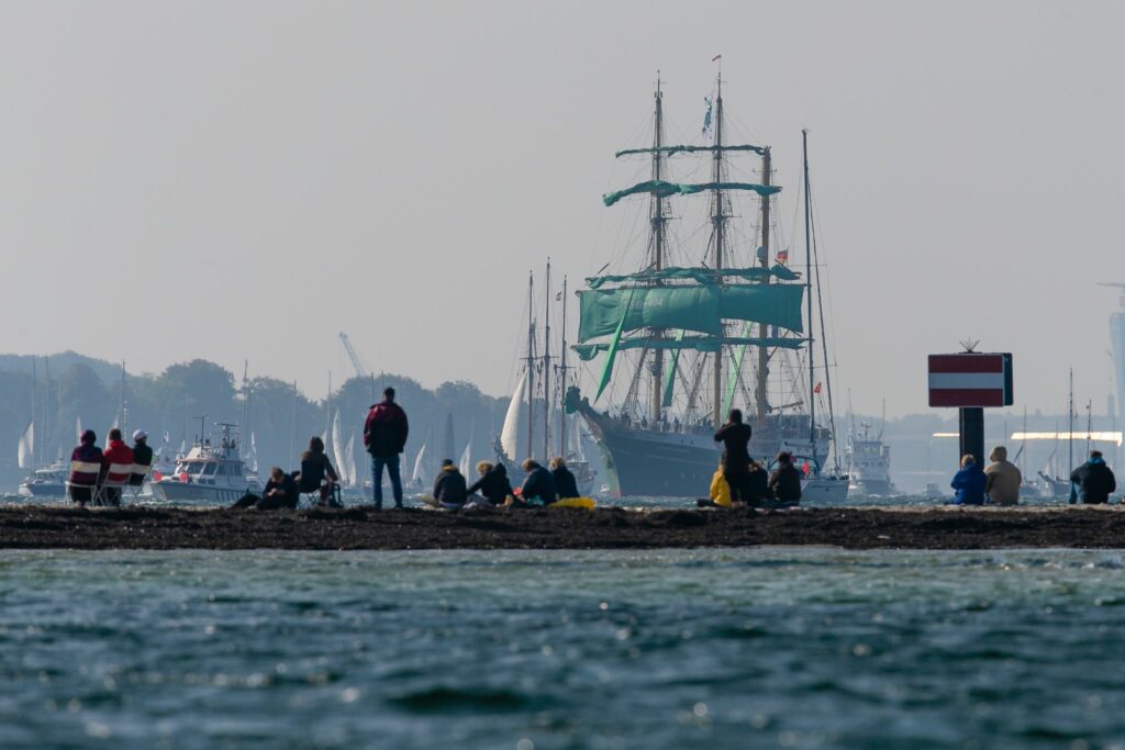 Kieler Woche gestartet – wegen Corona kleiner