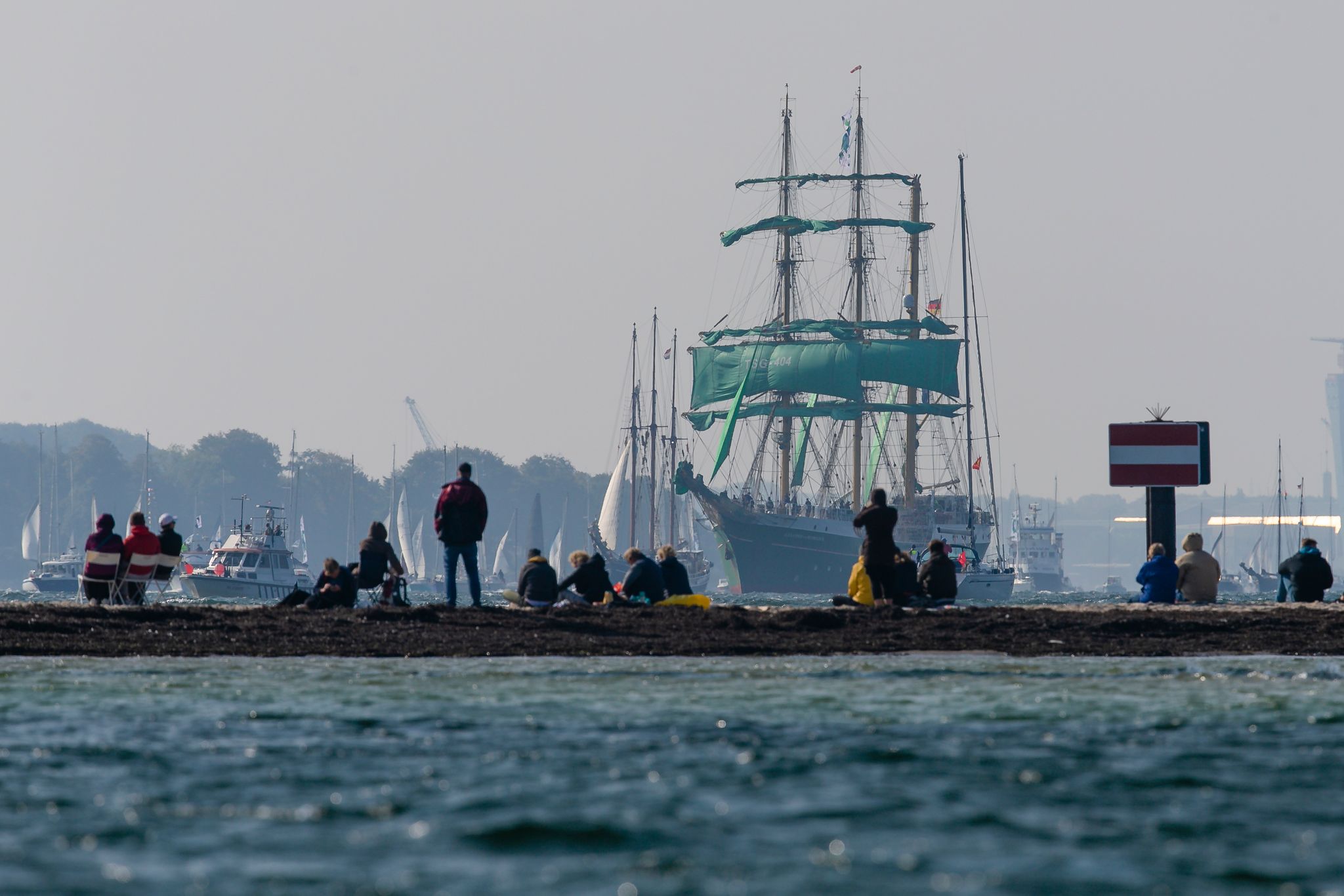 Kieler Woche gestartet – wegen Corona kleiner