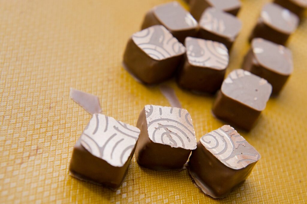 Was dunklen von hellem Nougat unterscheidet