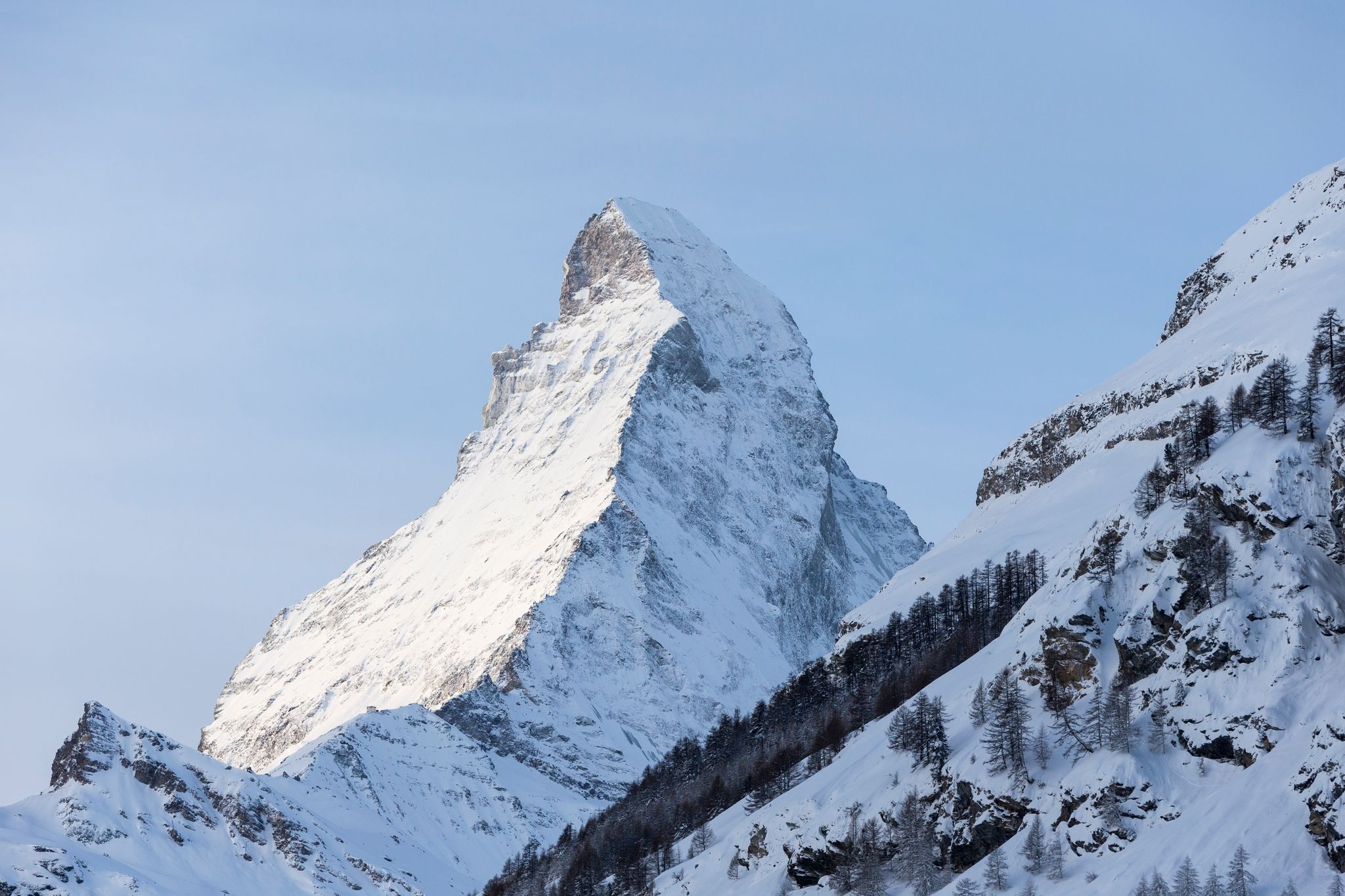 Das Matterhorn schwingt hin und her