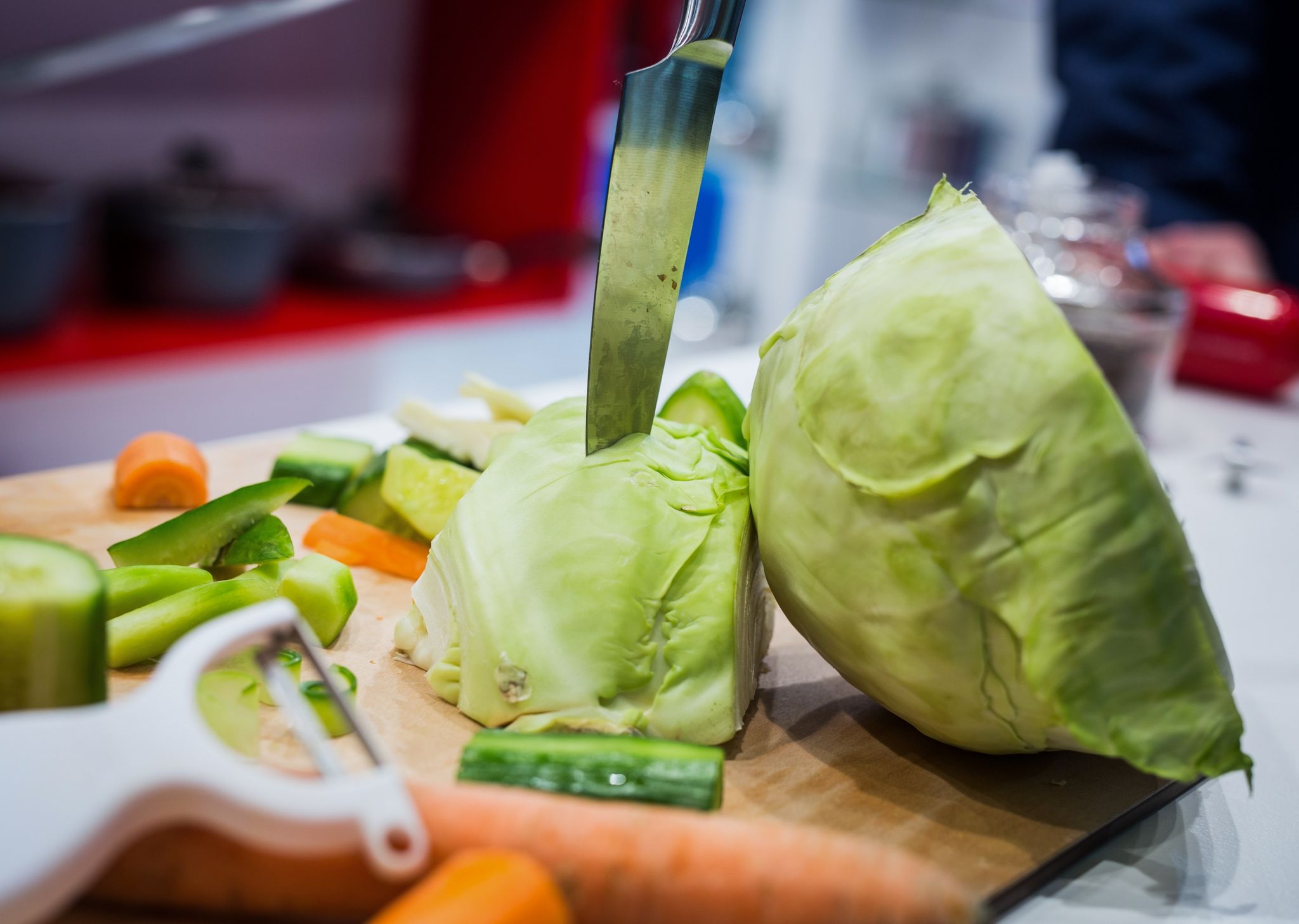 Blattgrün besser nur von Bio-Gemüse essen