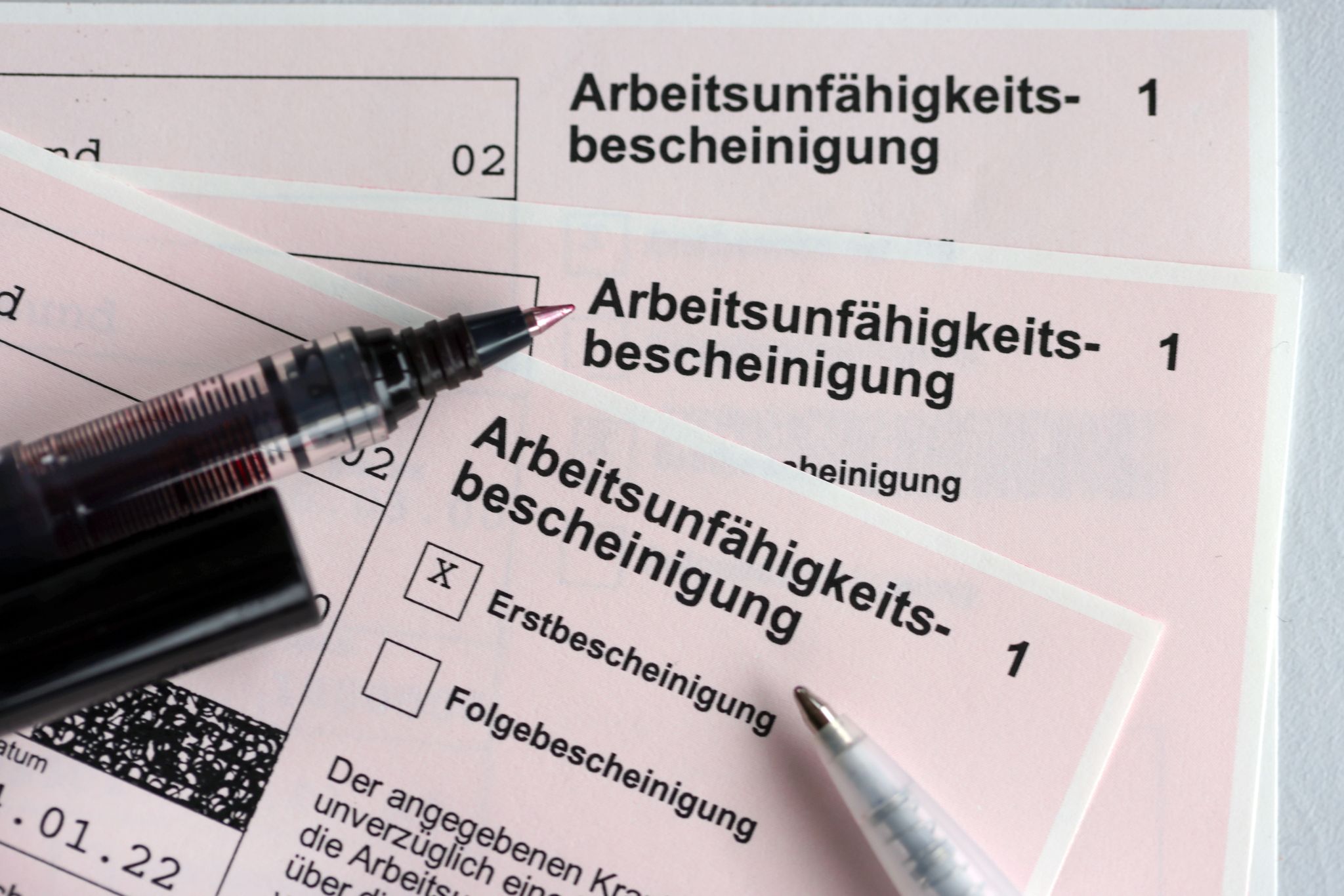 2021 drei Fehltage im Job durch psychische Erkrankungen
