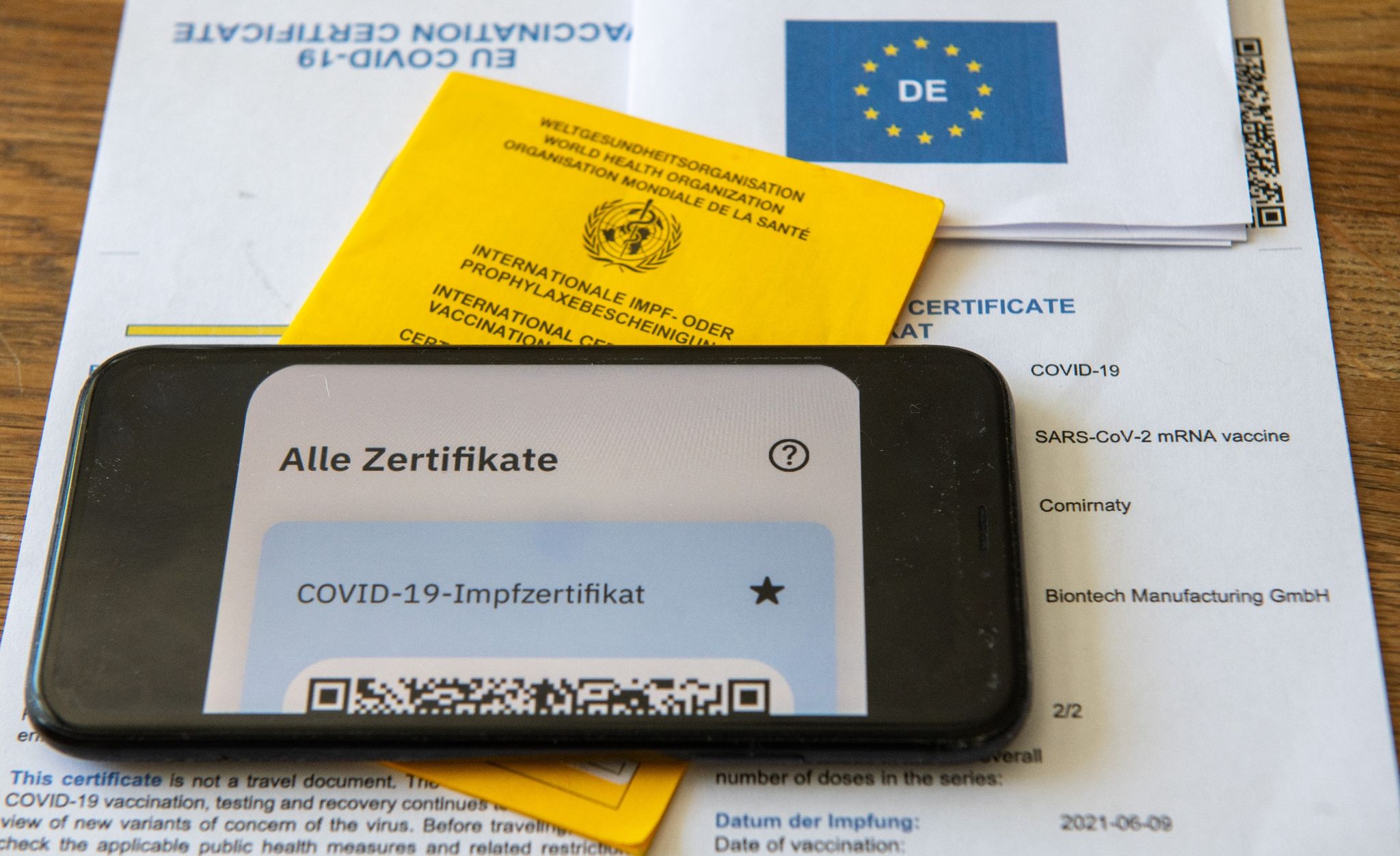 EU-Impfnachweis bei Minderjährigen auch ohne Booster gültig