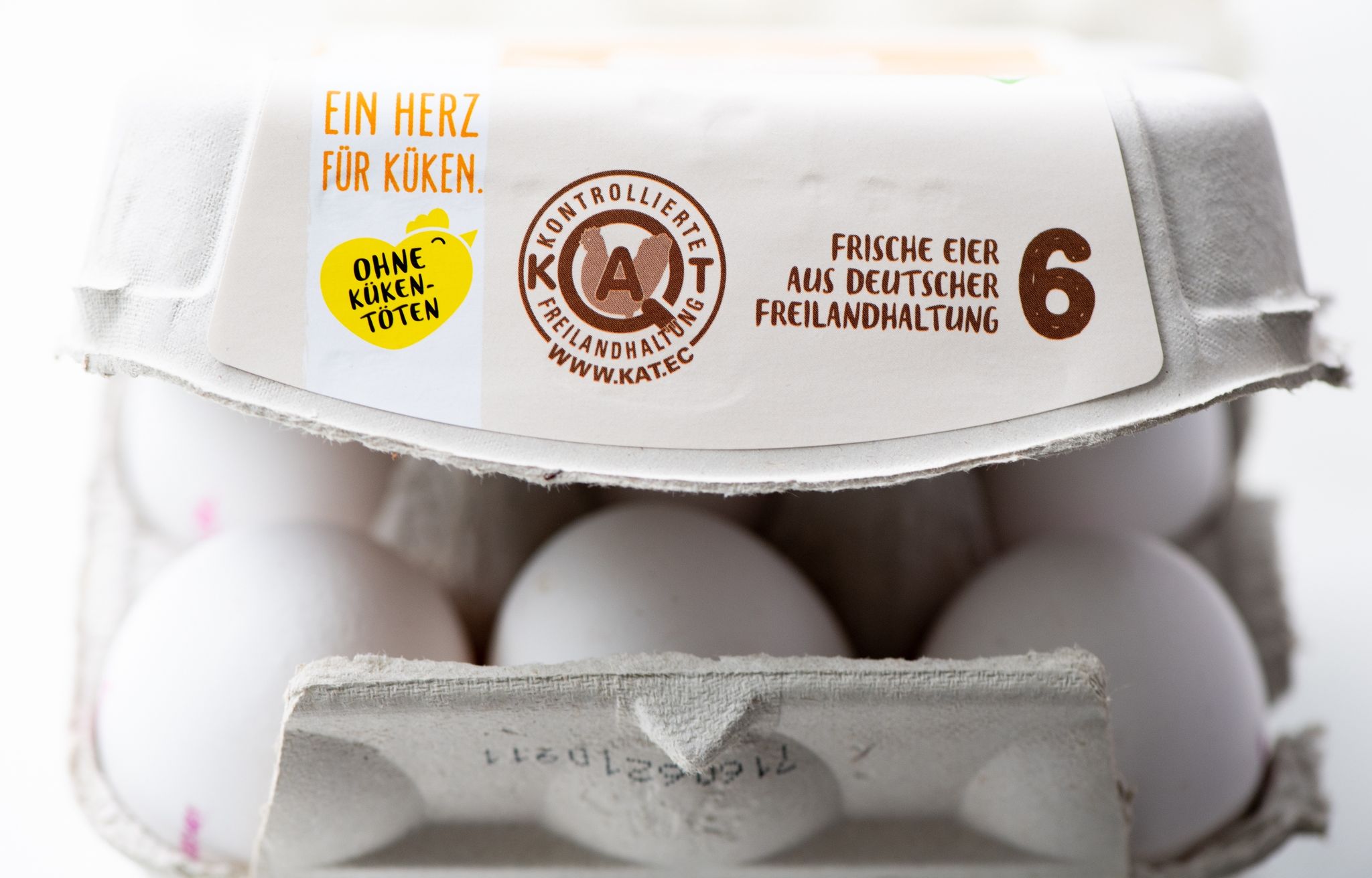 Für Ostereier ohne Kükentöten auf Aufdruck achten