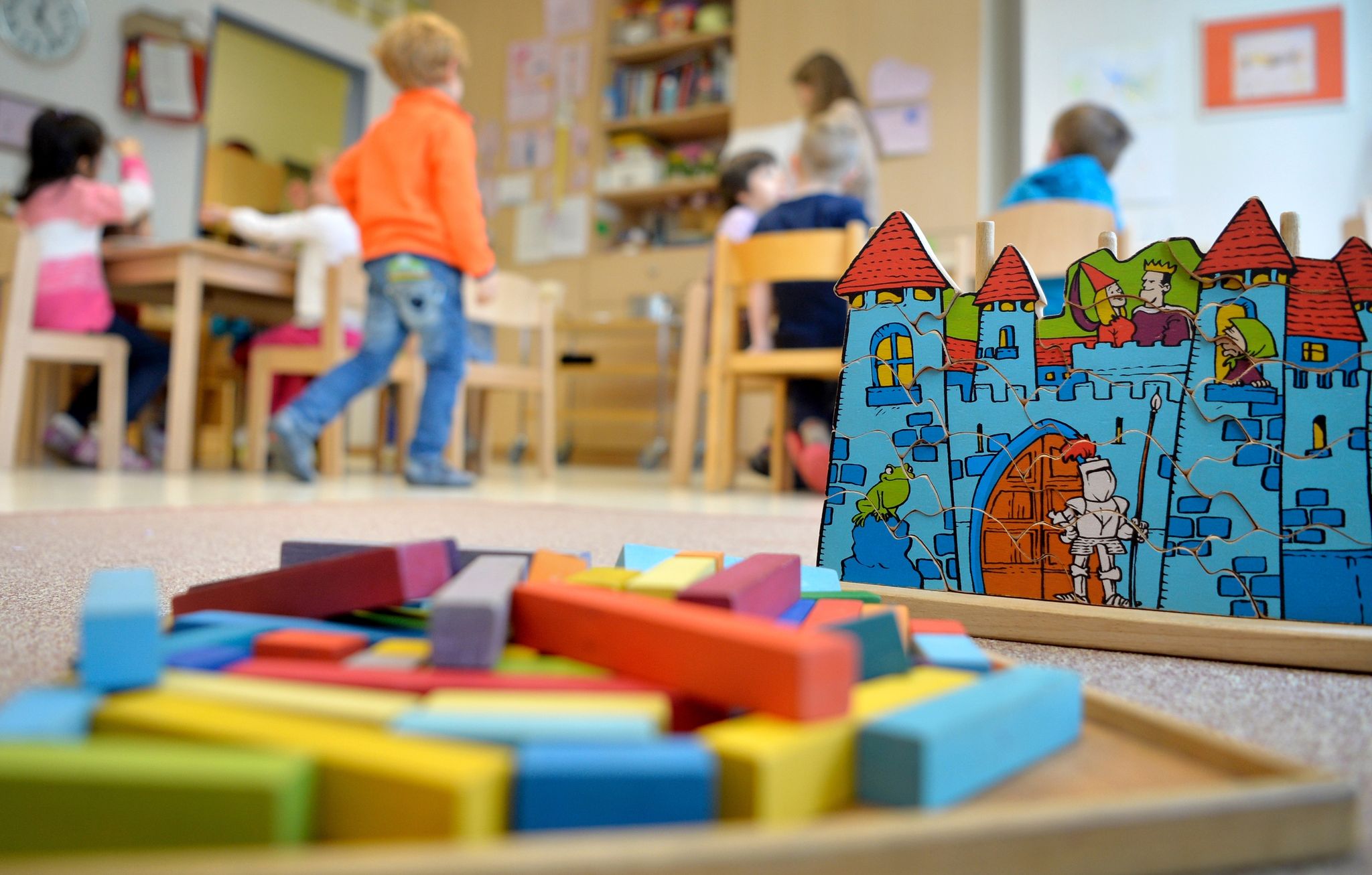 Wie lernen Kita-Kinder, sich zu vertragen?