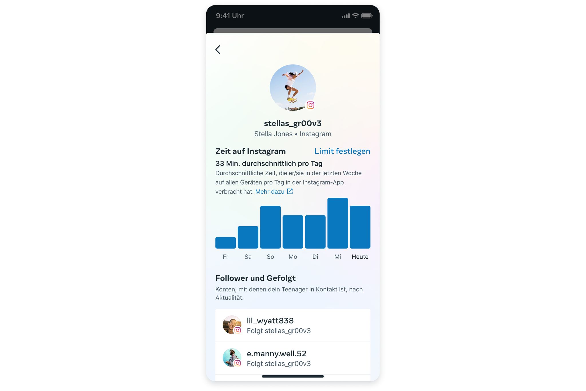 Neue Kontrollfunktion: Instagram erhält Elternaufsicht