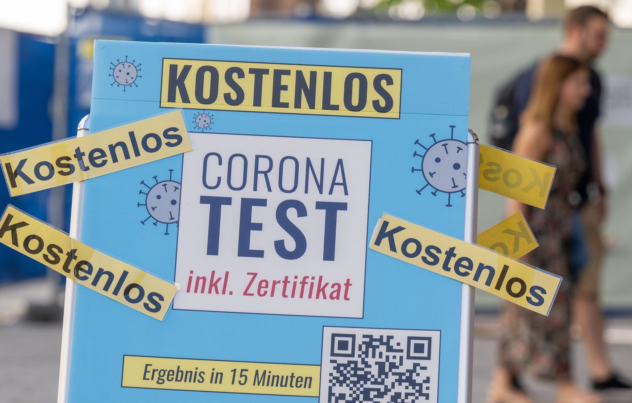 Kostenlose Corona-Schnelltests auch im Winter
