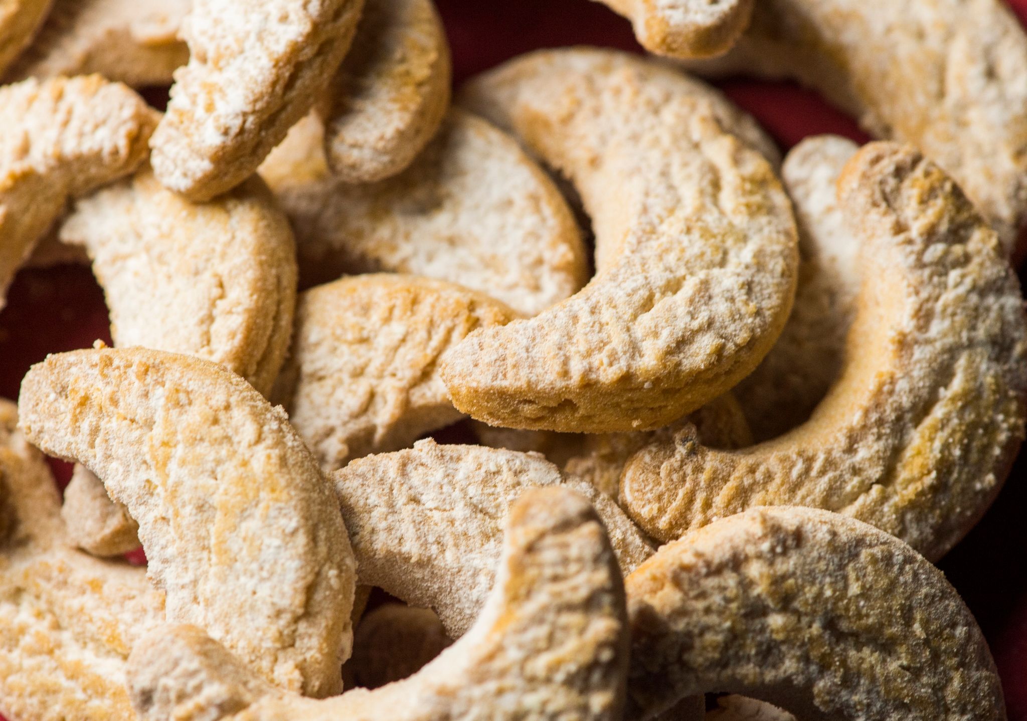 Vanillekipferl schmecken auch ohne Eigelb