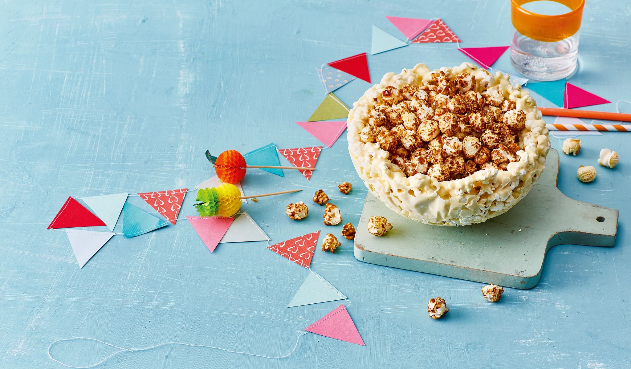 So zaubert man die Popcornschale zum Auffuttern