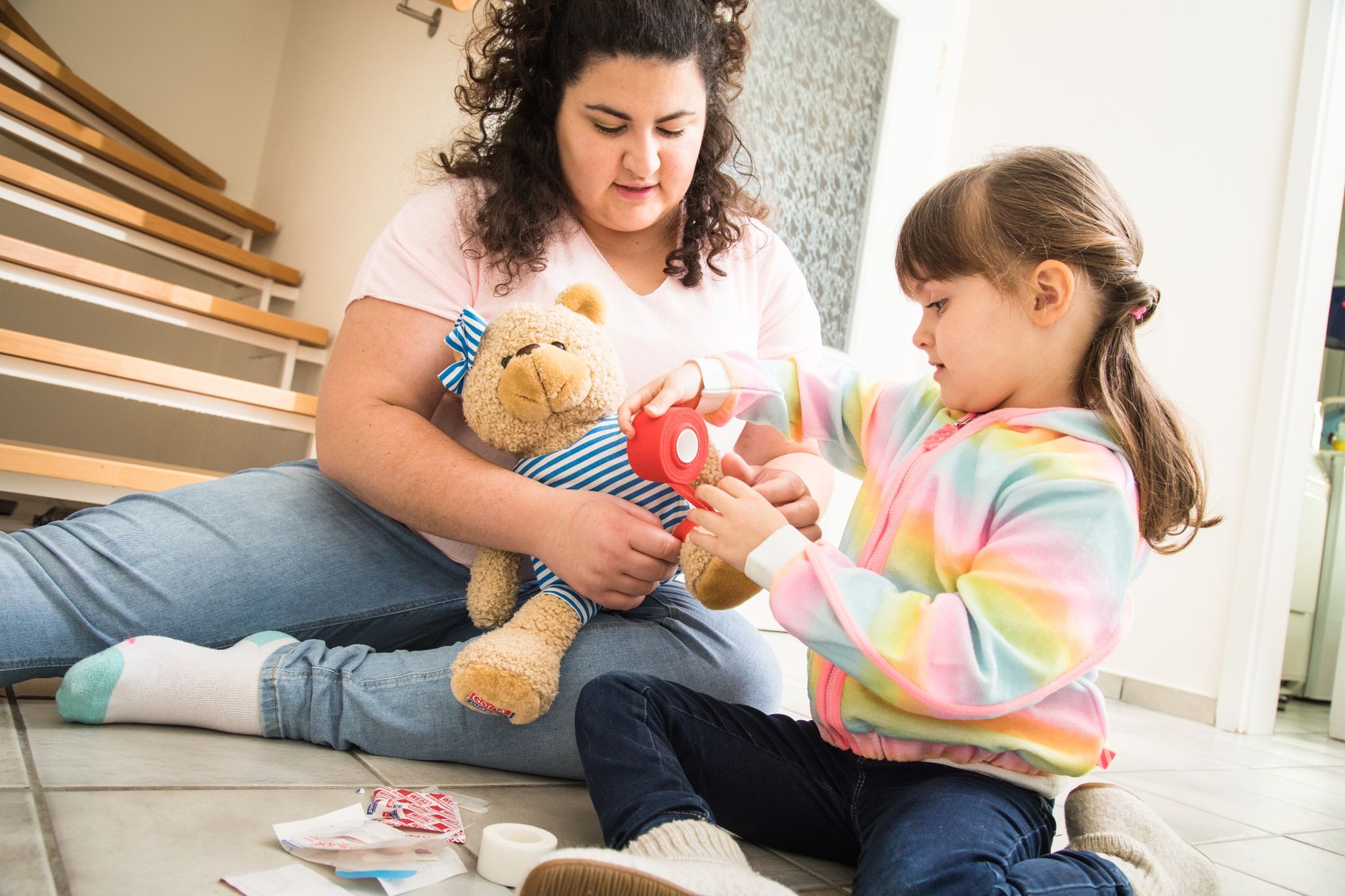 Kinder für Notfälle trainieren