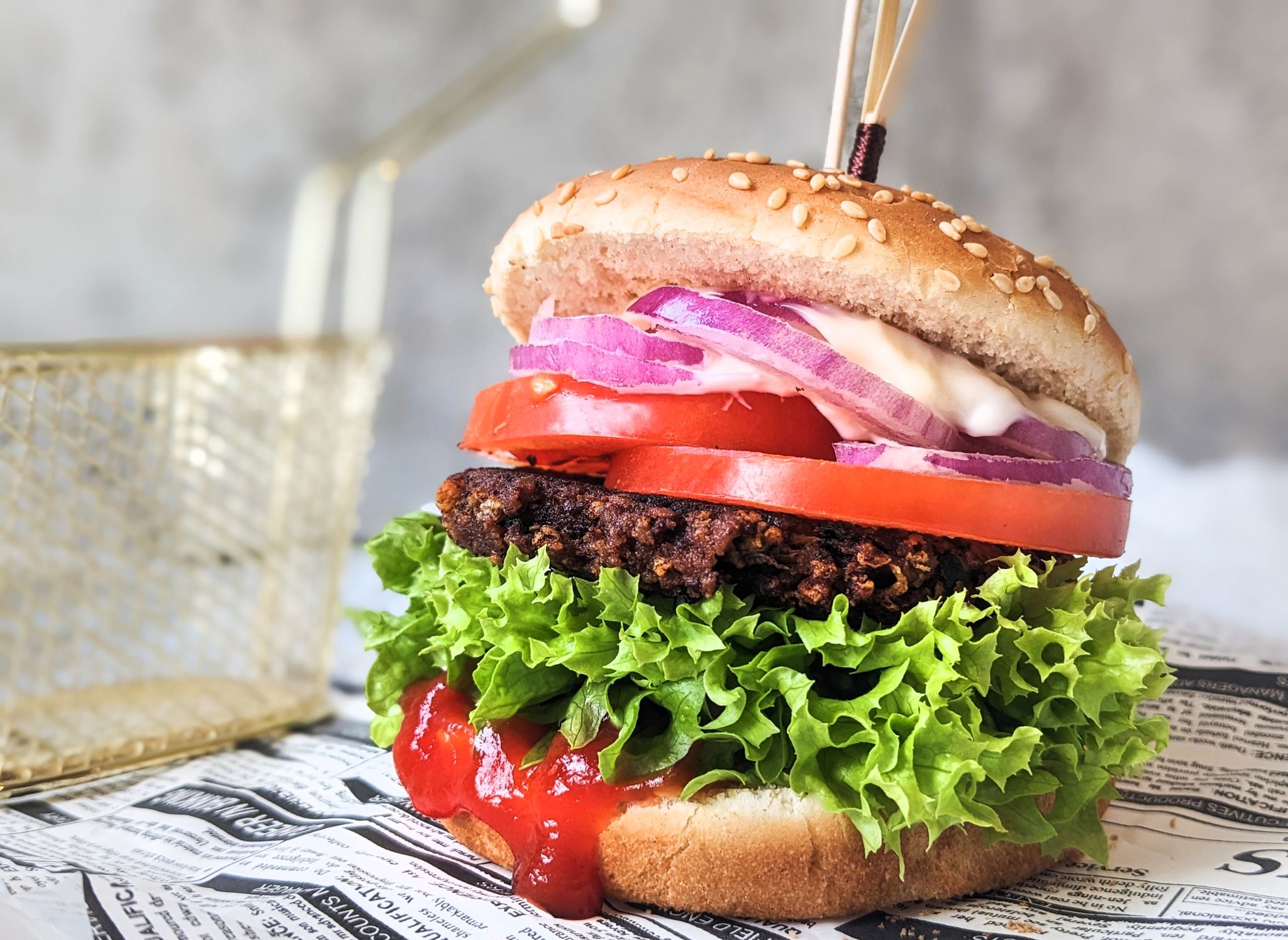 Rezept für den perfekten Burger mit Veggie-Patty