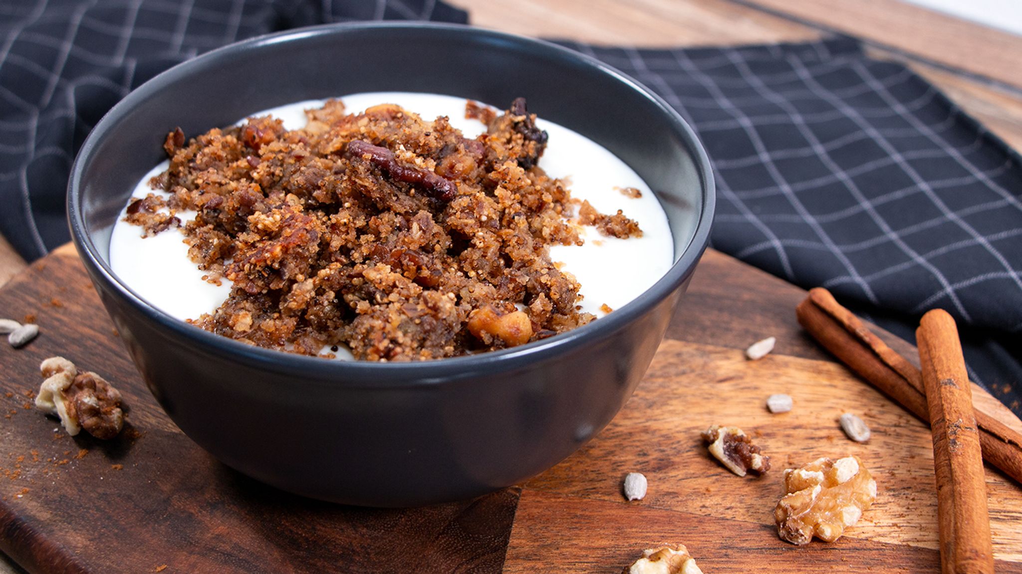 Knuspermüsli mit Kartoffeln aufpeppen