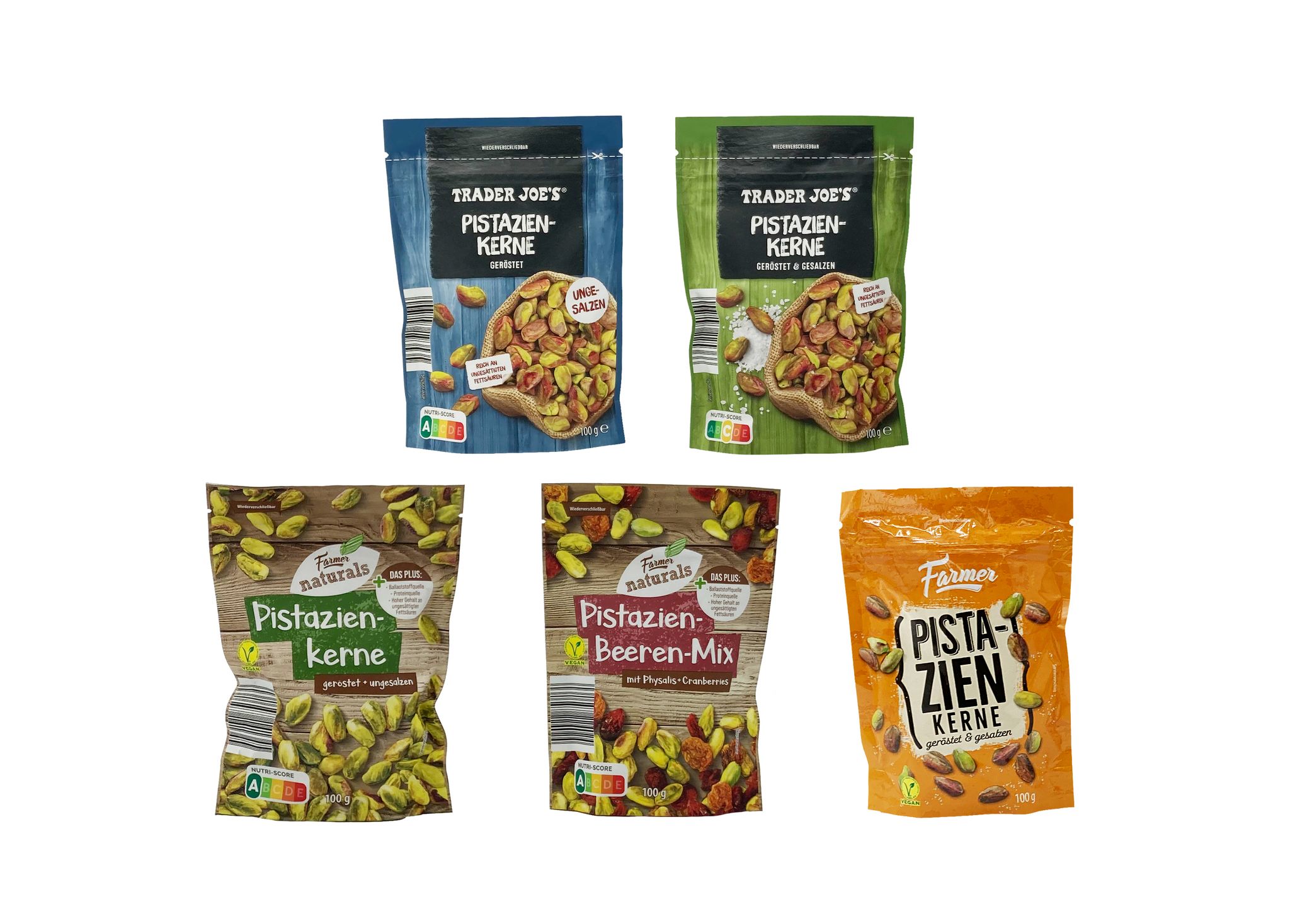Rückruf für bei Aldi verkaufte Pistazienkerne