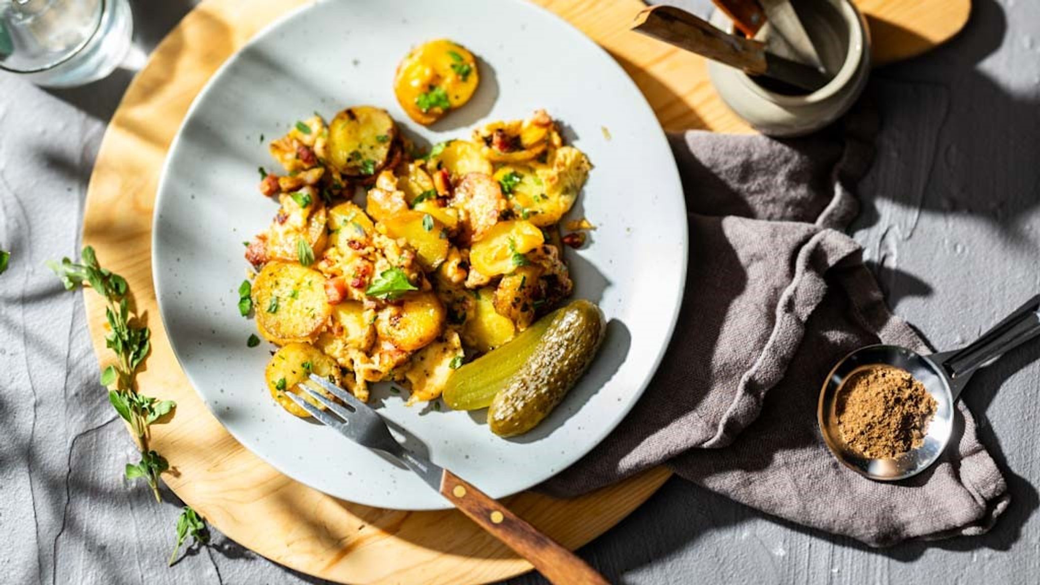 Hoppelpoppel: Kartoffeln vom Vortag gehen auch zum Frühstück