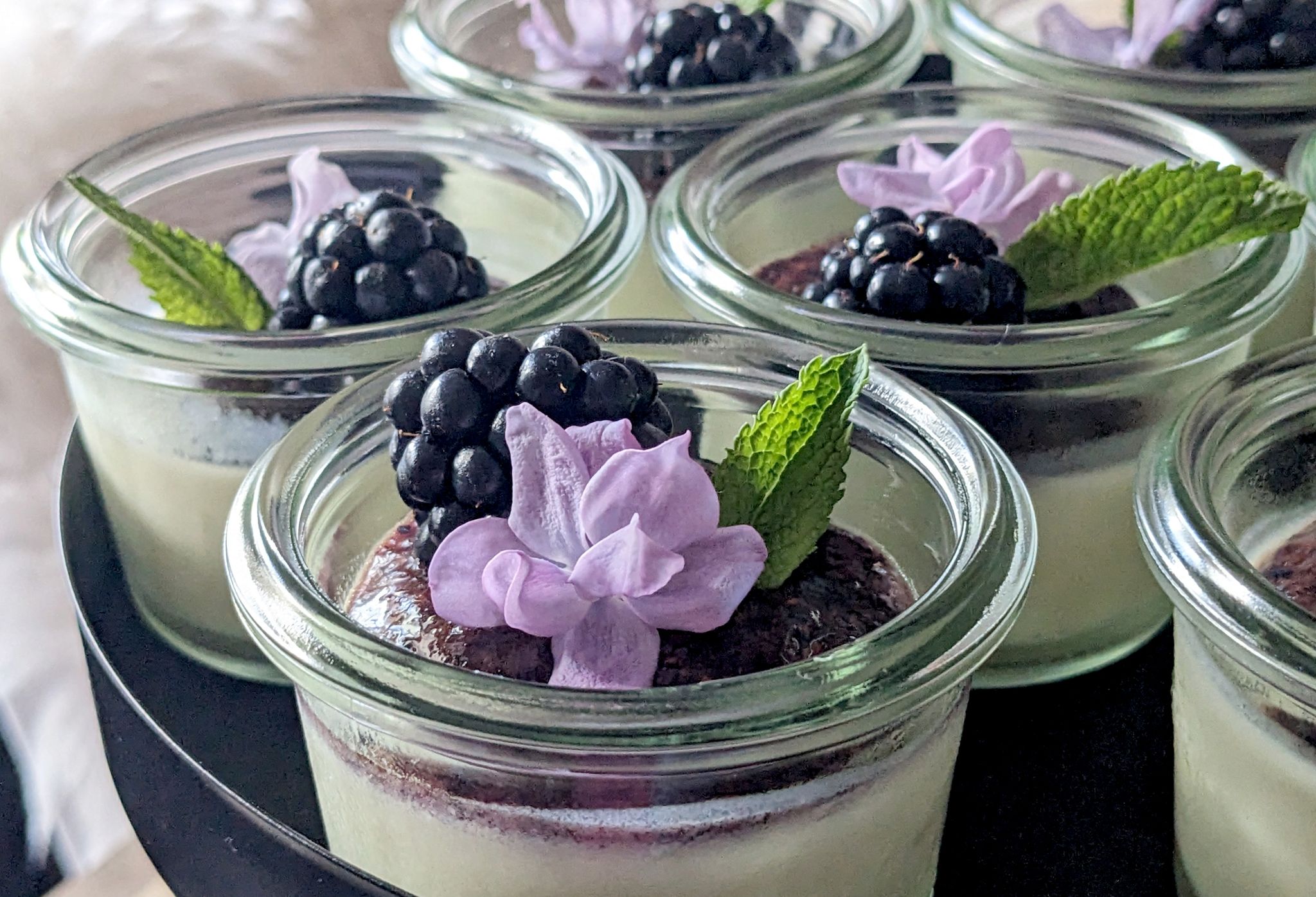 Perfekt als erfrischendes Mitbringsel: Limetten Panna Cotta