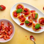 Rezept für Cotton-Cheesecakes mit Erdbeeren