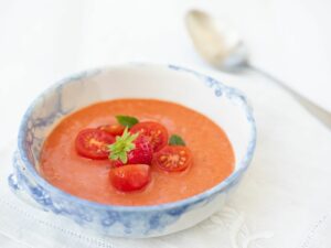 Rezept: Erdbeer-Tomaten-Creme