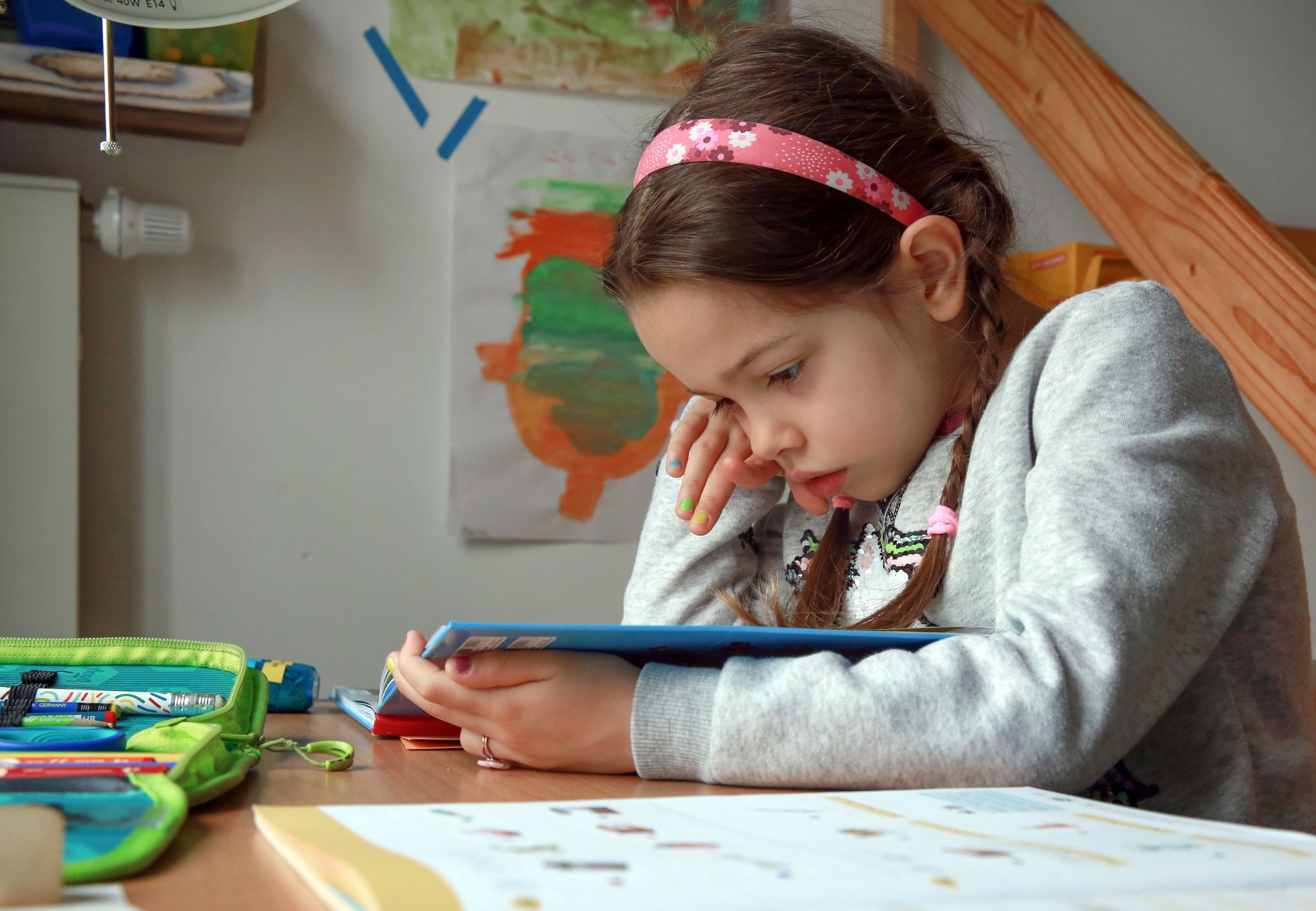 Wann die Augen von Schulkindern eine Pause brauchen