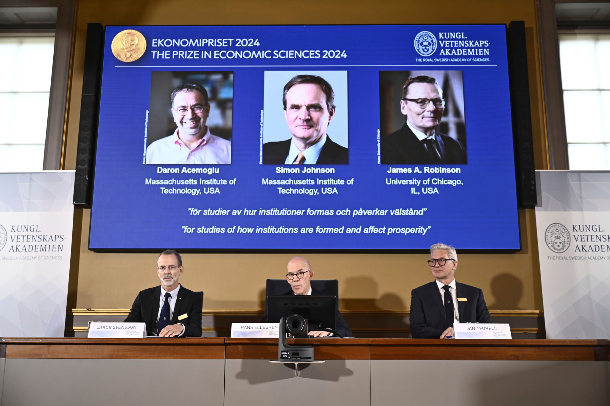 Wirtschaftsnobelpreis für Wohlstandsforscher